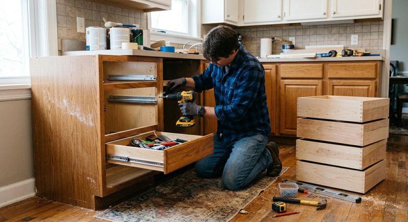 Cabinet Restyling in Kokomo, IN