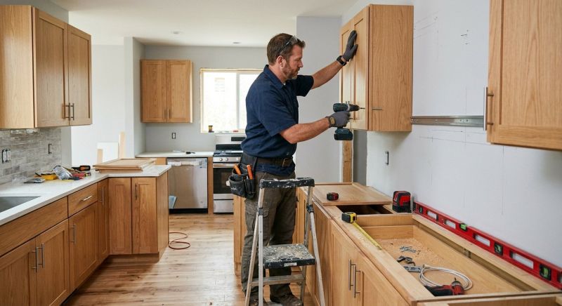 New Cabinets Installation in Terre Haute, IN