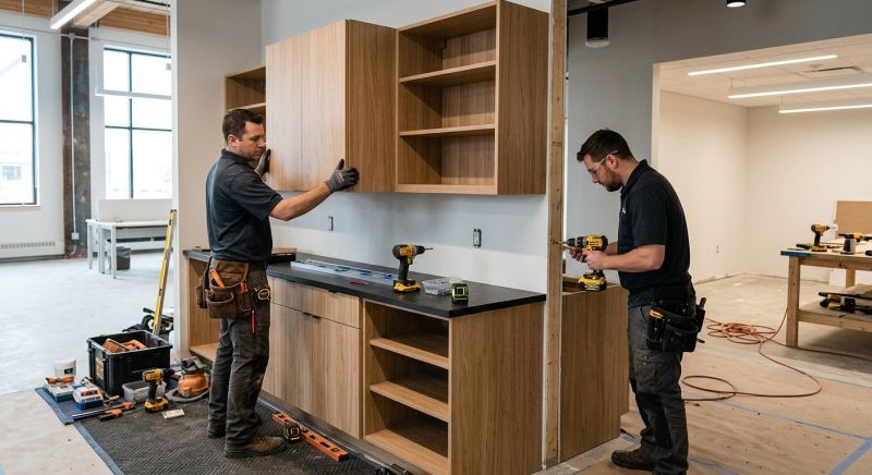 Wall Cabinets Installation in Muncie, IN