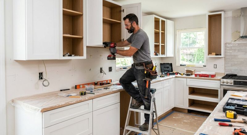 Wall Cabinets Installation in Dayton, OH