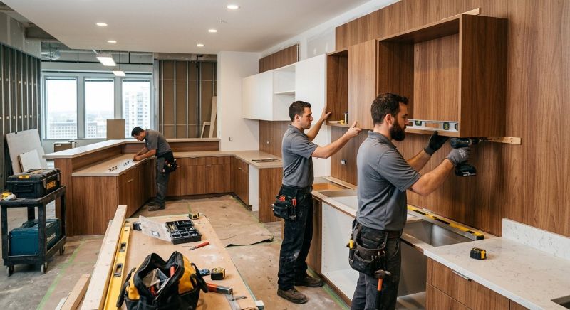 Wood Cabinet Installation in Terre Haute, IN